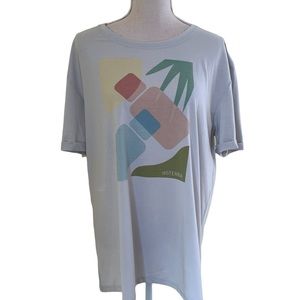 doterra Eco Apparel Grey Graphic Tee Shirt XXXL